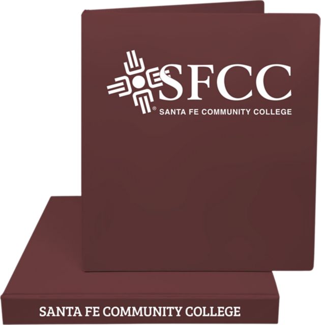 Santa Fe Community College 1'' Vinyl Binder
