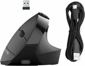 JLAB ERGONOMIC WIRELESS VERTICAL MOUSE in BLACK  - ONLINE ONLY