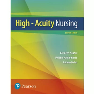 Pearson eText High-Acuity Nursing -- Instant Access