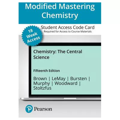 Mastering Chemistry with Pearson eText Access Code (18 Weeks) for Chemistry