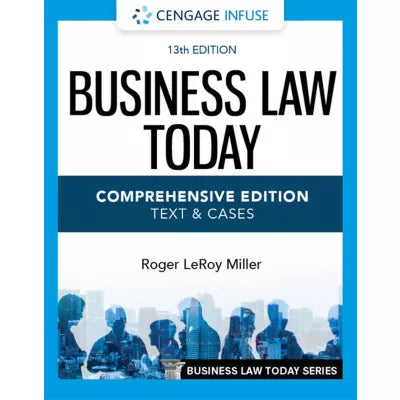Cengage Infuse for Miller's Business Law Today, Comprehensive, 1 term Instant Access