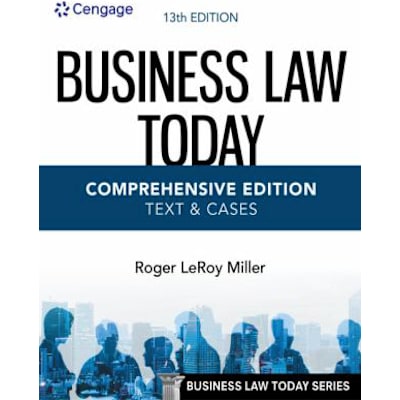 Business Law Today, Comprehensive