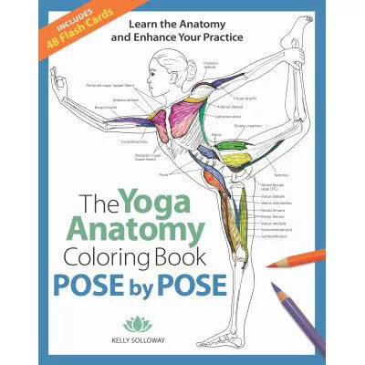 Yoga Anatomy Coloring Pose by Pose