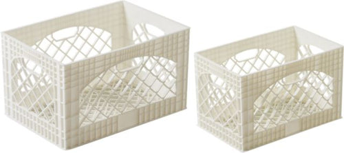Stackable Crate Whitw